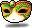 Green Mardi Gras Mask