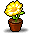 Yellow Flower Pot