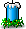 Hanukkah Blue Candle