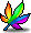 Rainbow Maple Leaf