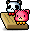 Panda Teddy & Pink Teddy Omok Set