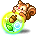 Bubbly Squirrel Cape