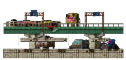 Neo City: <Year 2215> Bombed City Center Overpass