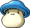 Strange Blue Mushroom