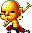 Small Gold Monk
