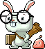 Smart Moon Bunny